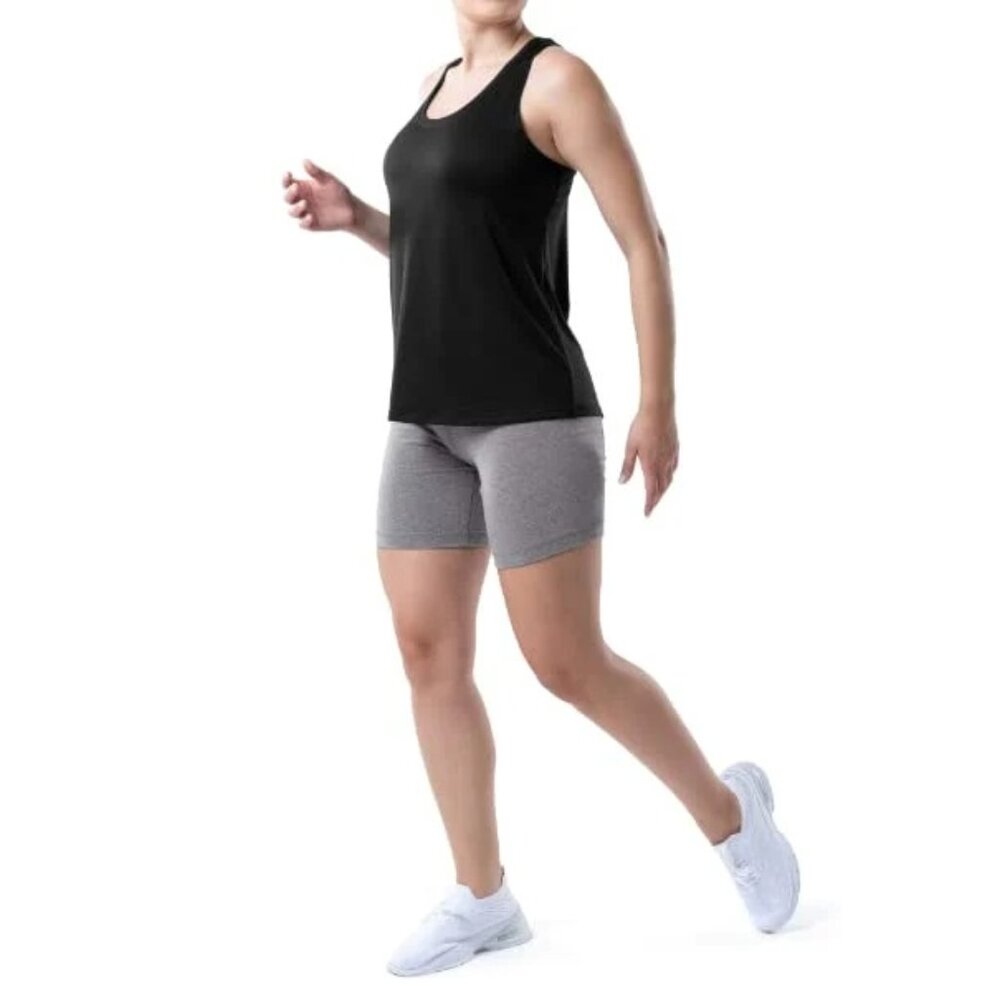 Athletic Works Women's Table Tank Top, Black, 1X, NWT